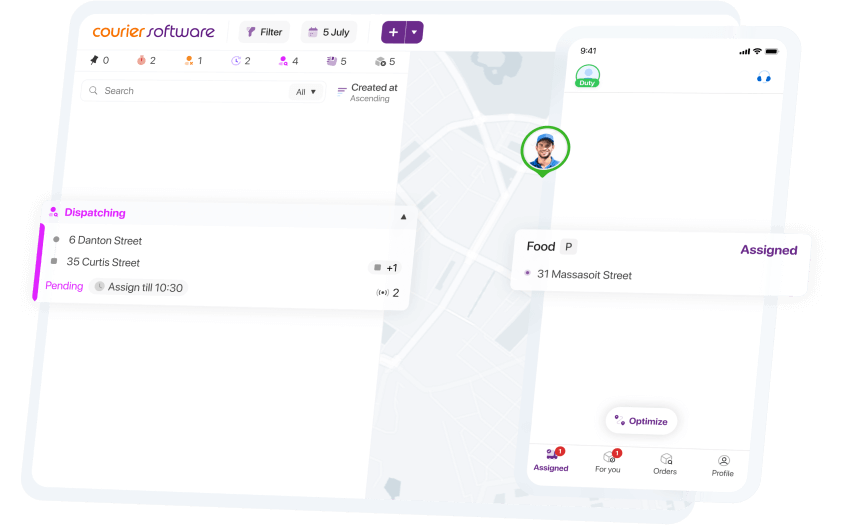 courier software is a SaaS delivery software solution that empower courier delivery businesses to manage, dispatch and track orders and streamline delivery processes