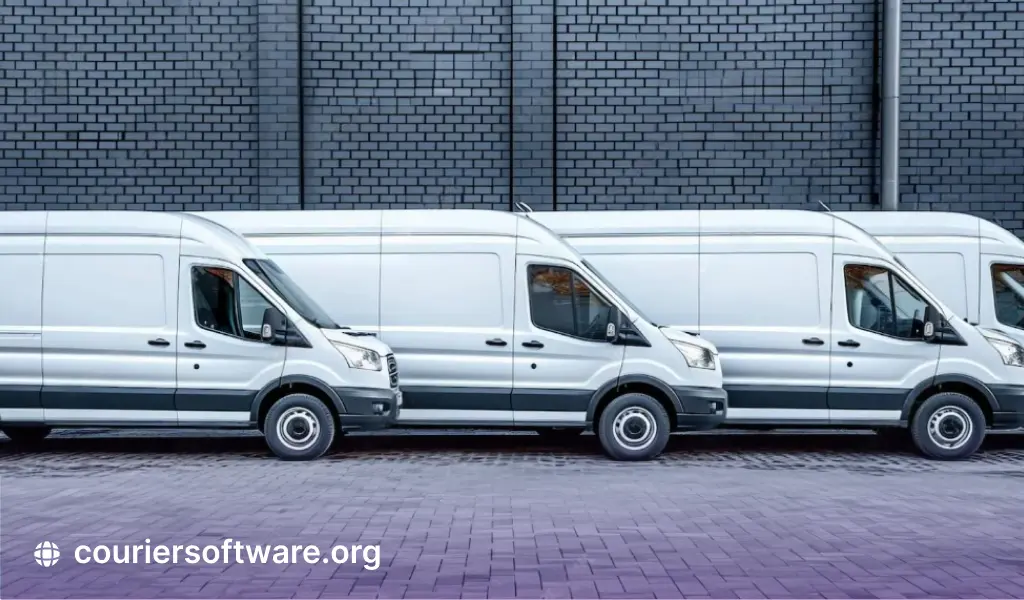 Managing a fleet of couriers with a powerful software.