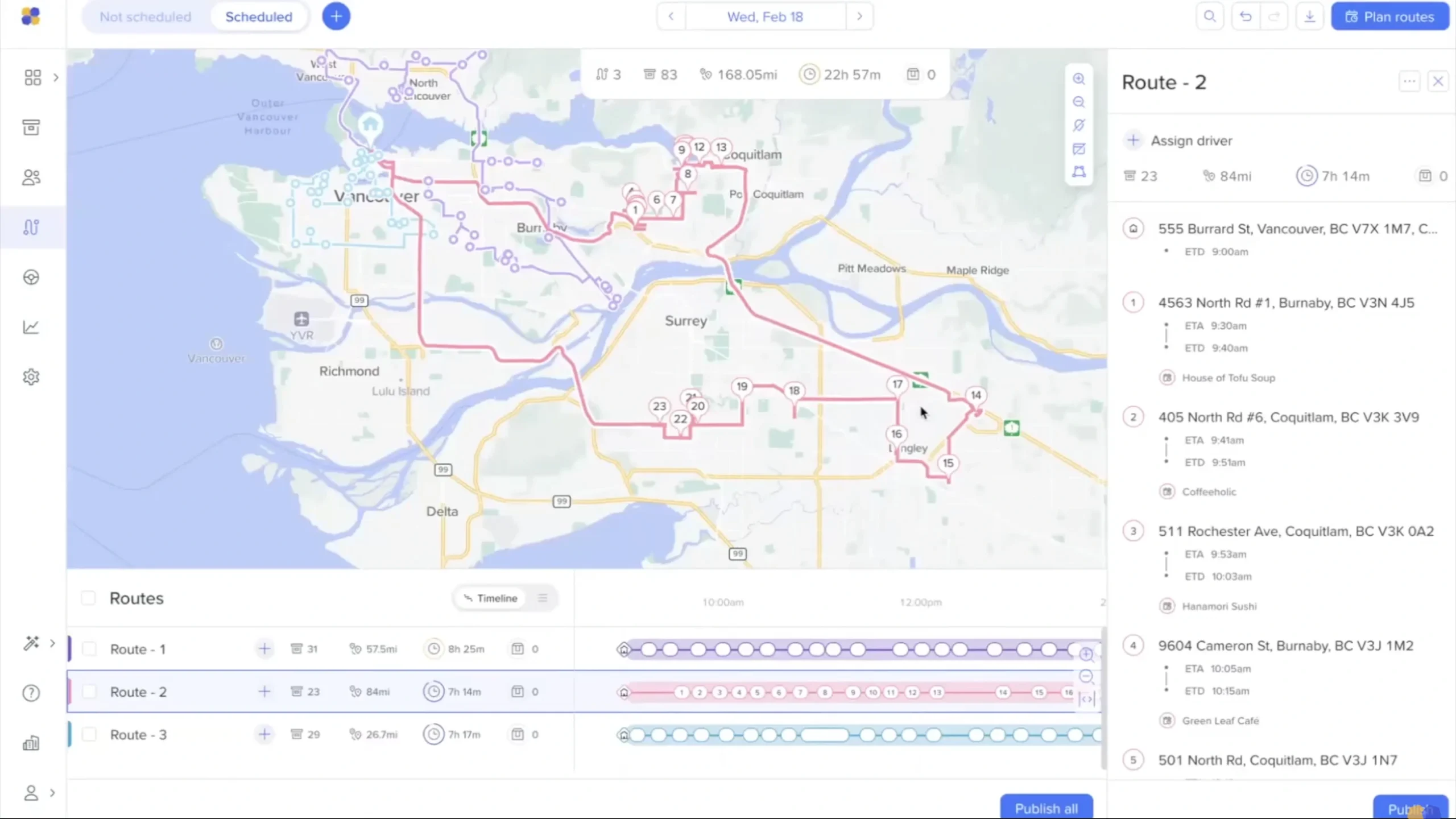 Routific-best-courier-software